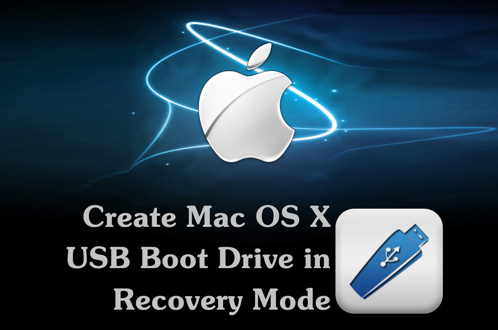 create a bootable pen drive for mac os x